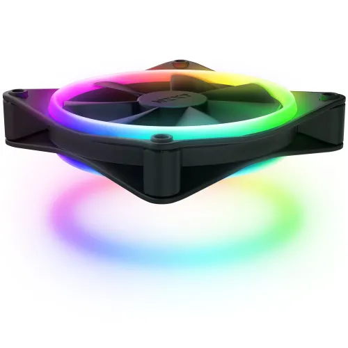 NZXT F120 RGB DUO 120mm RGB Casing Fan - Black #RF-D12SF-B1