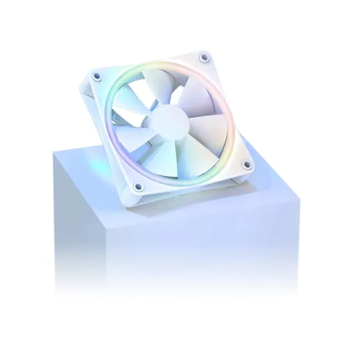 NZXT F120 RGB DUO 120mm RGB Casing Fan - White #RF-D12SF-W1