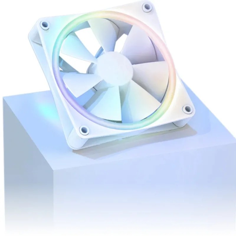 NZXT F120 RGB DUO 120mm RGB Casing Fan - White #RF-D12SF-W1