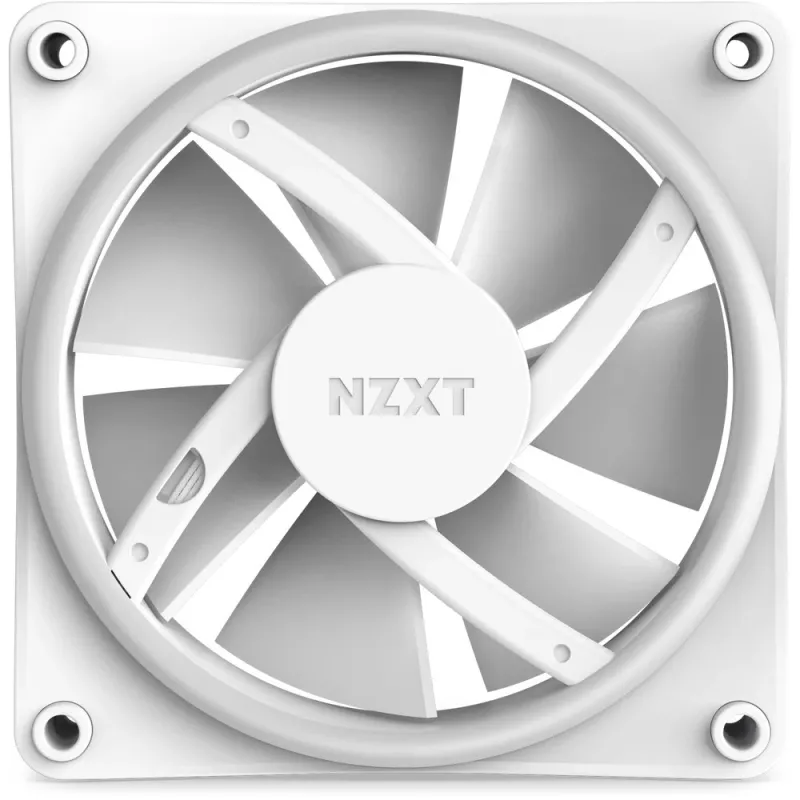 NZXT F120 RGB DUO 120mm RGB Casing Fan - White #RF-D12SF-W1