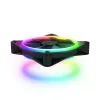 NZXT F120 RGB DUO (Triple Pack) 120mm RGB Casing Fan - Black #RF-D12TF-B1