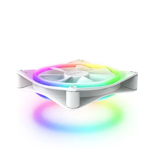 NZXT F120 RGB DUO (Triple Pack) 120mm RGB Casing Fan - White #RF-D12TF-W1