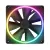 NZXT F140 RGB DUO 140mm RGB Casing Fan - Black #RF-D14SF-B1