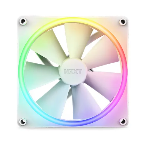 NZXT F140 RGB DUO 140mm RGB Casing Fan - White #RF-D14SF-W1