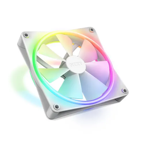 NZXT F140 RGB DUO 140mm RGB Casing Fan - White #RF-D14SF-W1