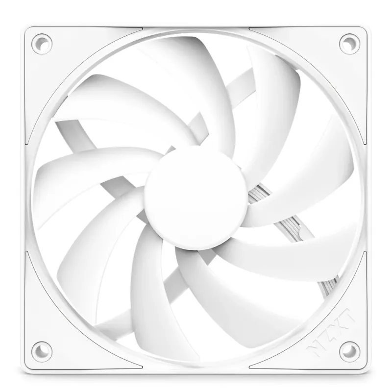 NZXT F120Q 120mm Quiet Airflow Casing Fan White