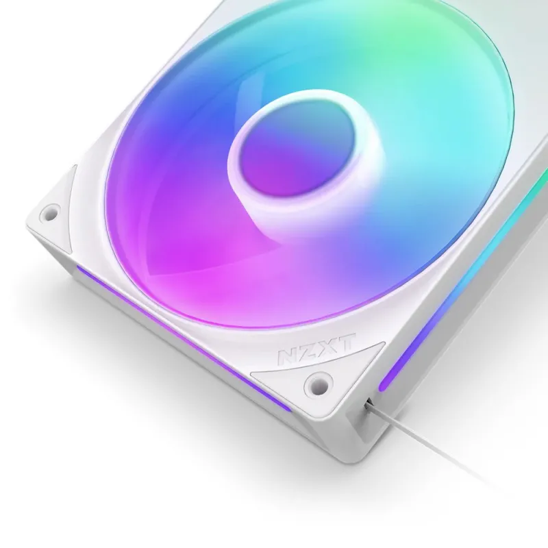NZXT F240 RGB Core 240mm Single Frame Fan - White #RF-U24HF-W1