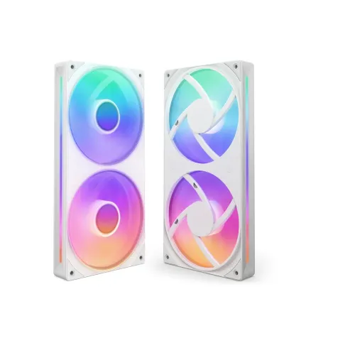 NZXT F240 RGB Core 240mm Single Frame Fan - White #RF-U24HF-W1