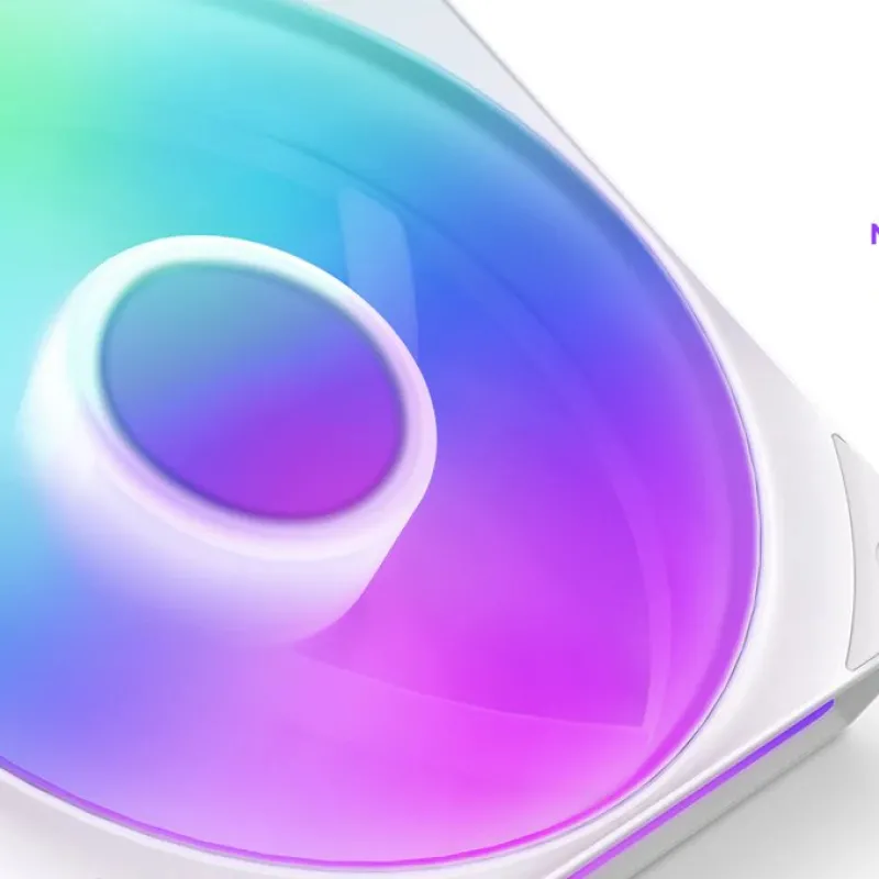 NZXT F240 RGB Core 240mm Single Frame Fan - White #RF-U24HF-W1