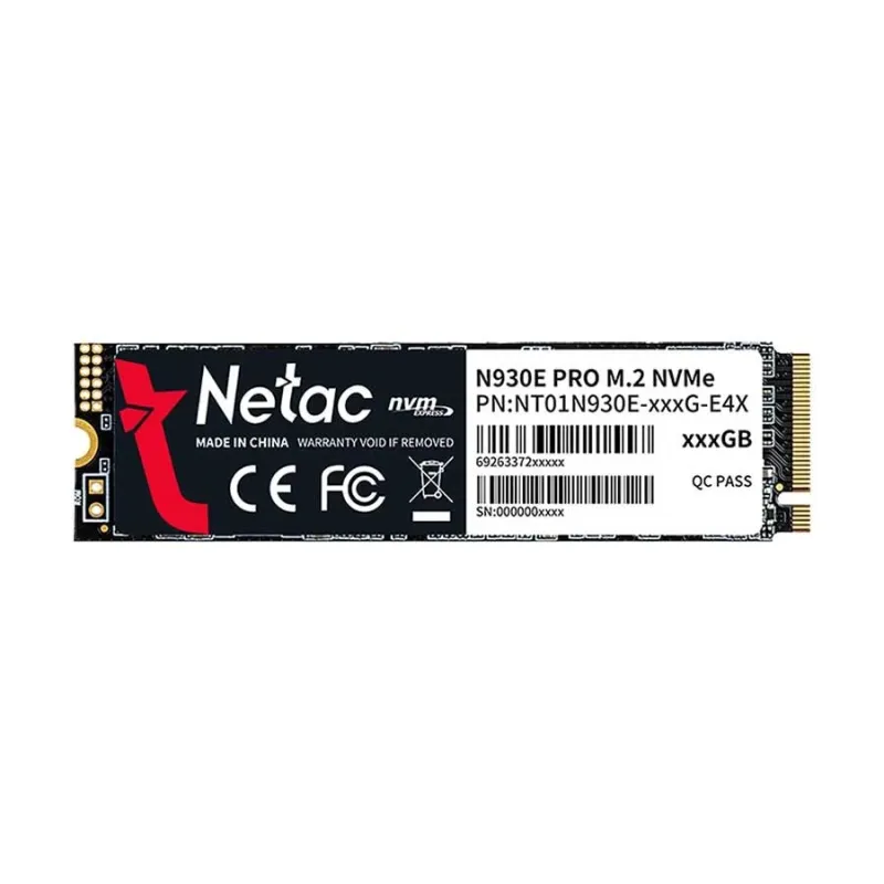 Netac N930E Pro 256GB M.2 NVMe SSD