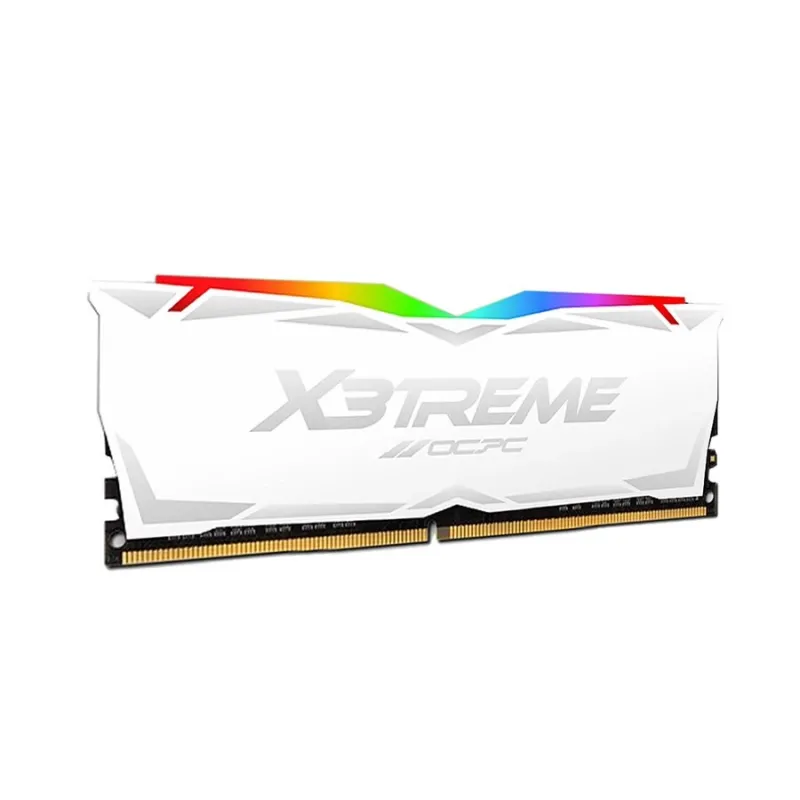 OCPC X3 RGB DDR4 3200MHz 8GB Desktop RAM White
