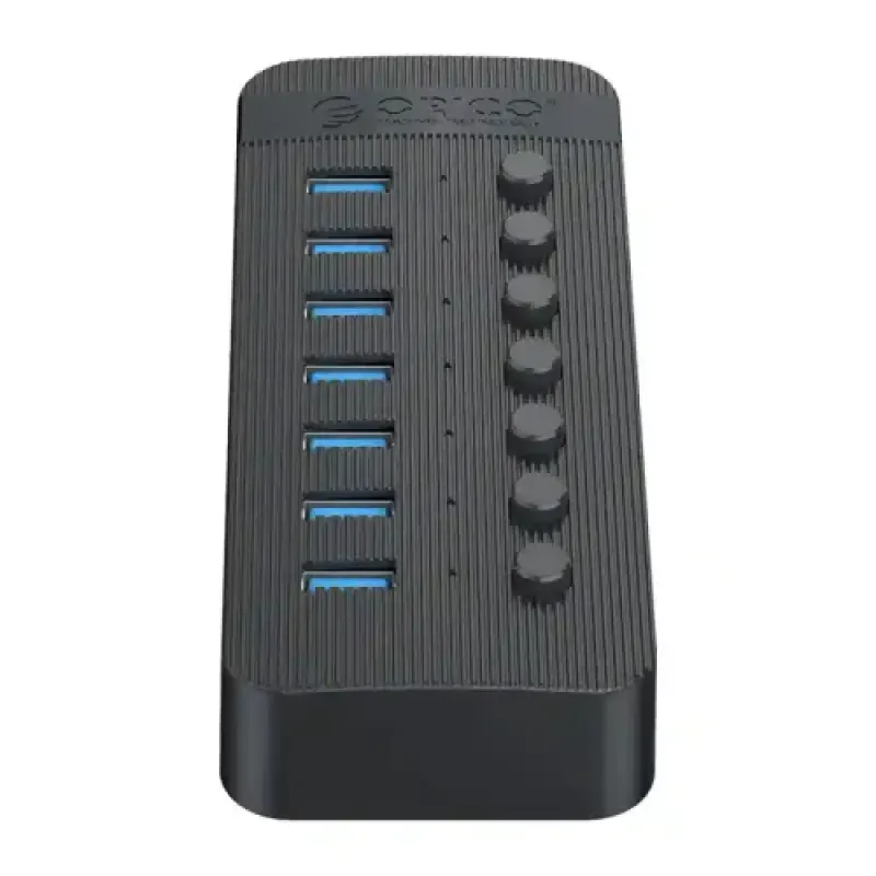ORICO CT2U3-7AB 7-Port USB3.0 Hub with Individual Switches
