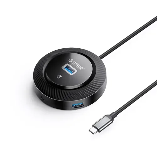 Orico YK4-U3-03 4-Port USB Hub With Audio Mic