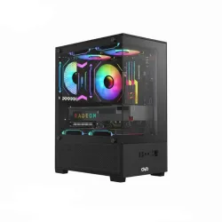 OVO CC219501B 3X-ARGB ICE Cube Gaming Casing