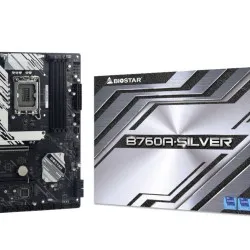Biostar B760A-SILVER Intel 12th/13th/14th Gen ATX Motherboard