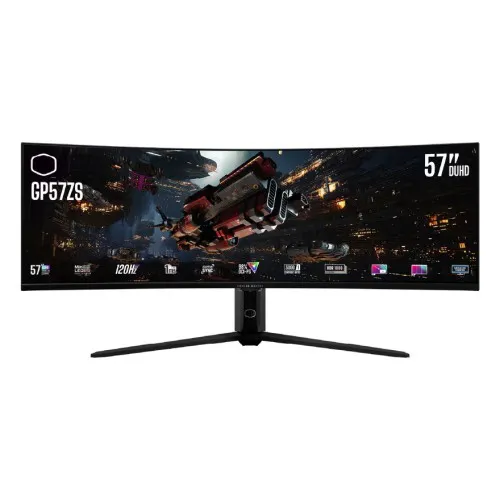 Cooler Master GP57ZS 57" DUHD VA mini-LED 120Hz 1ms Curved Gaming Monitor