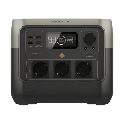 EcoFlow RIVER 2 Pro 768Wh 800W Output Portable Power Station (Gray)