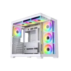 Maxcool PANDA MC7 Mid-Tower ATX Gaming Casing White