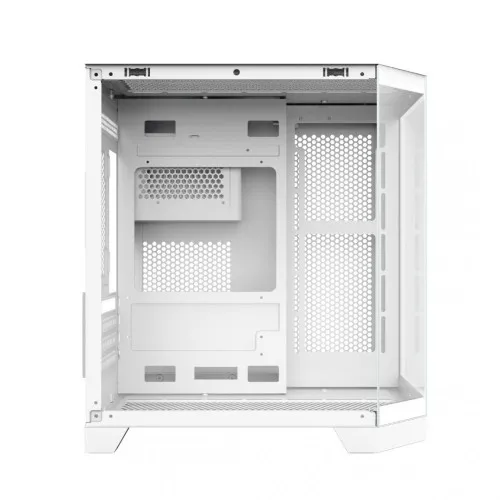 Revenger Air Box Mini ARGB Mid-Tower Gaming Desktop Case (White)