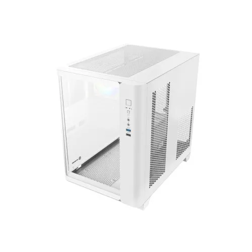 Revenger Air Tank Mini 5 ARGB Infinity Fans White Gaming Casing