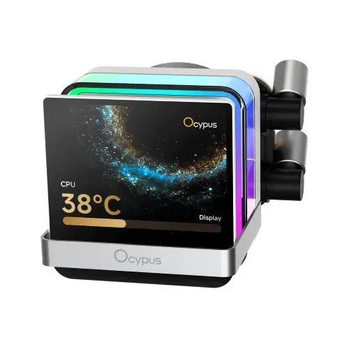 Ocypus SIGMA L36 PRO WH 360mm AIO Liquid CPU Cooler With Display