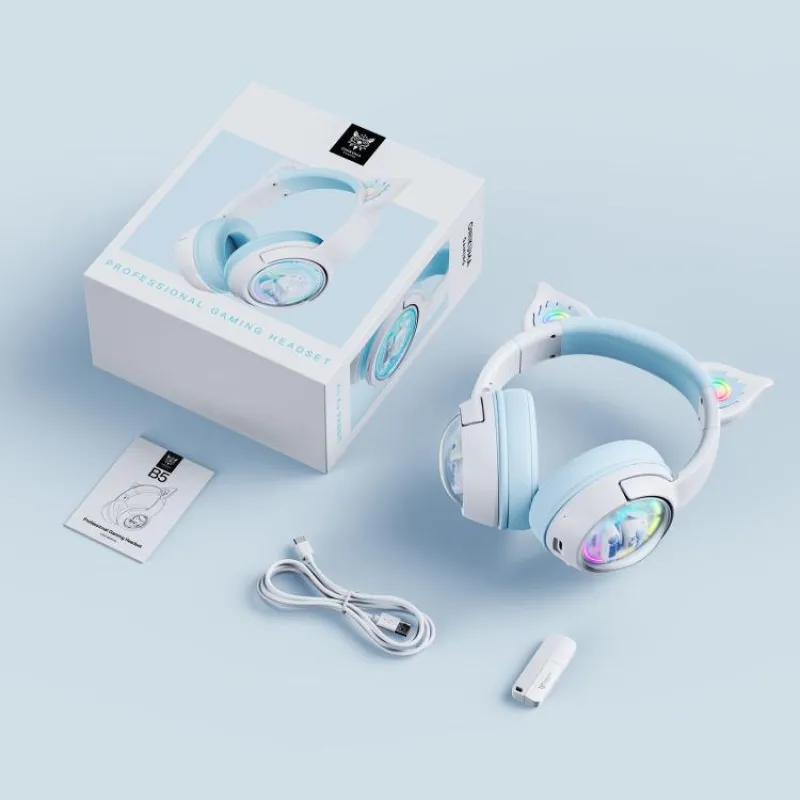 Onikuma B5 Tri-Mode RGB Wireless Gaming Headset
