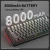 Onikuma G83 Tri-Mode Wireless Hot-swappable Mechanical Keyboard