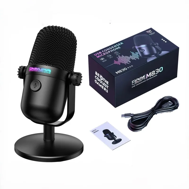 Onikuma M830 USB Gaming Microphone