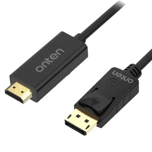 ONTEN OTN-DP303 DP Male to HDMI Male 4K Cable
