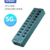 ONTEN OTN-5308 10 Port USB 3.0 HUB With Individual Power Switches