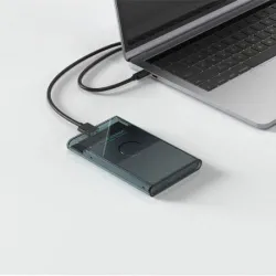 Onten Transparent 2.5-Inch External SATA HDD & SSD Enclosure
