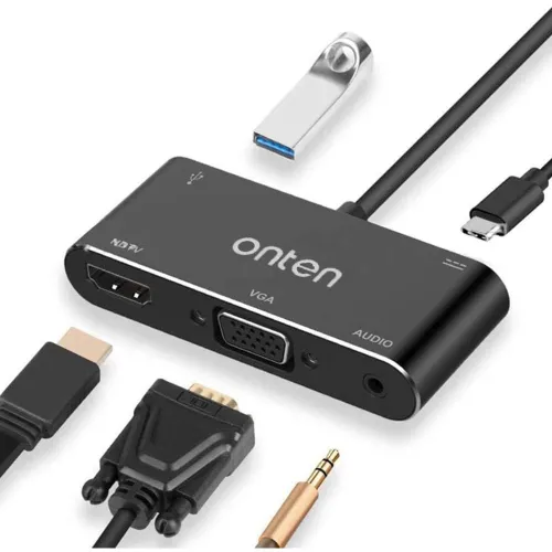 ONTEN OTN-9573S 5-in-1 4K Hub