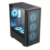 PC Power Crystal Glass V3 BK ATX Desktop Gaming Casing