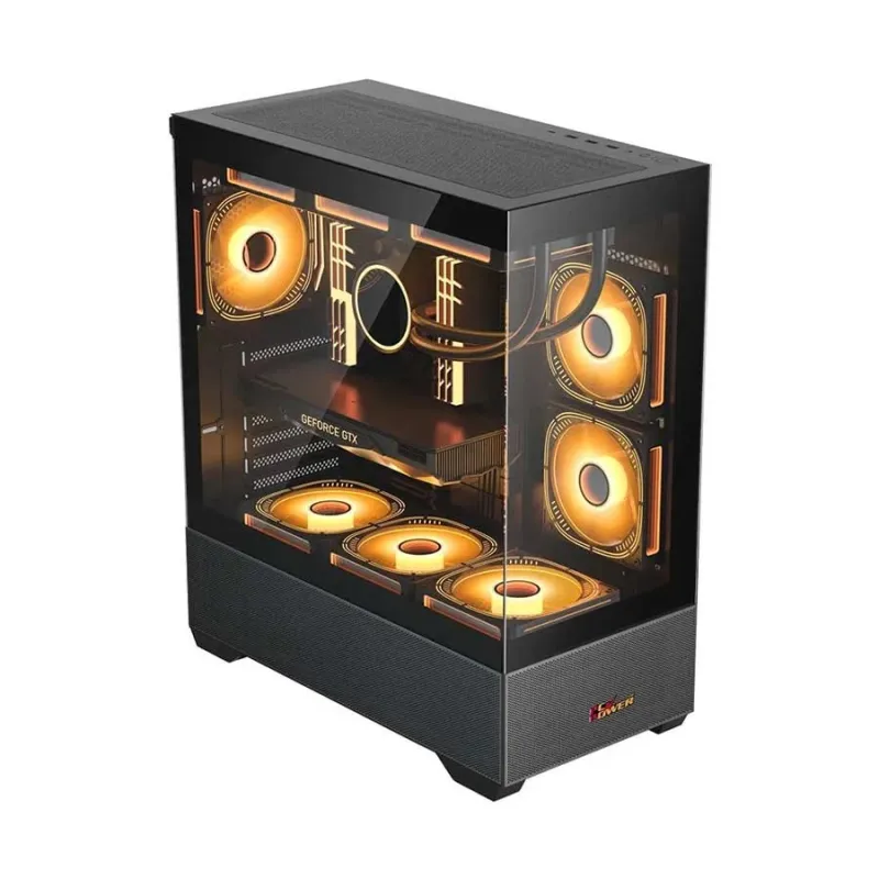 PC Power ICE TOWER BK Desktop Casing