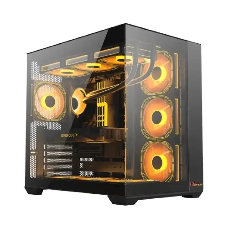 PC Power ICEBERG STEALTH BK ATX Casing