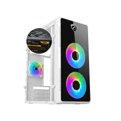 PC Power Pulse Fire X2 m-ATX Mid Tower Casing with 200W PSU