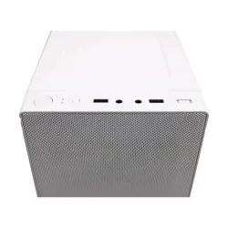 PC Power X2601 WH Spider Web Mesh mATX Casing With Power Supply