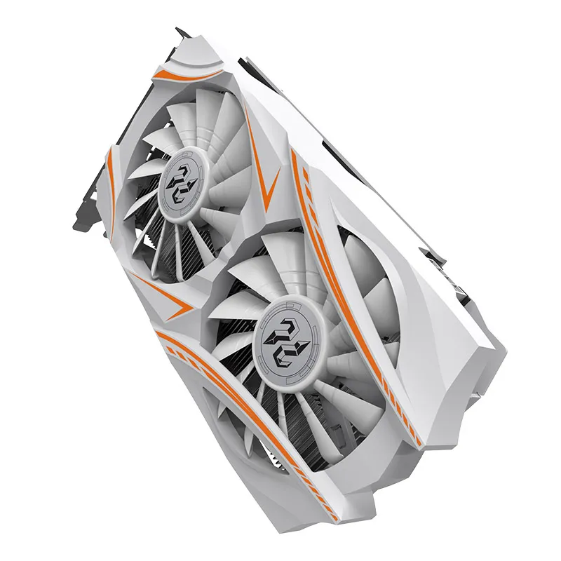 PELADN RX 5500 XT 8G GDDR6 Dual Fan White Gaming Graphics Card