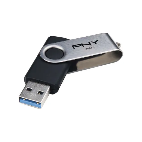 PNY Turbo Attache R 256GB USB 3.2 Metal Flash Drive