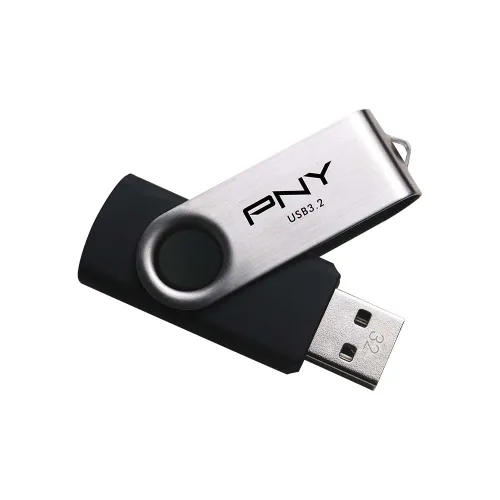 PNY Turbo Attache R 256GB USB 3.2 Metal Flash Drive