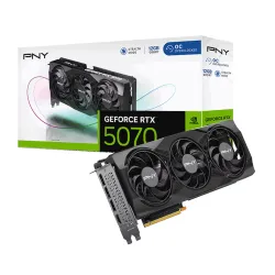 PNY GeForce RTX 5070 OC Triple Fan 12GB GDDR7 Graphics Card