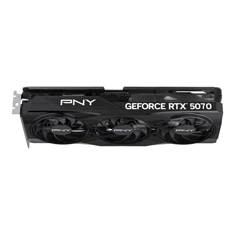 PNY GeForce RTX 5070 OC Triple Fan 12GB GDDR7 Graphics Card
