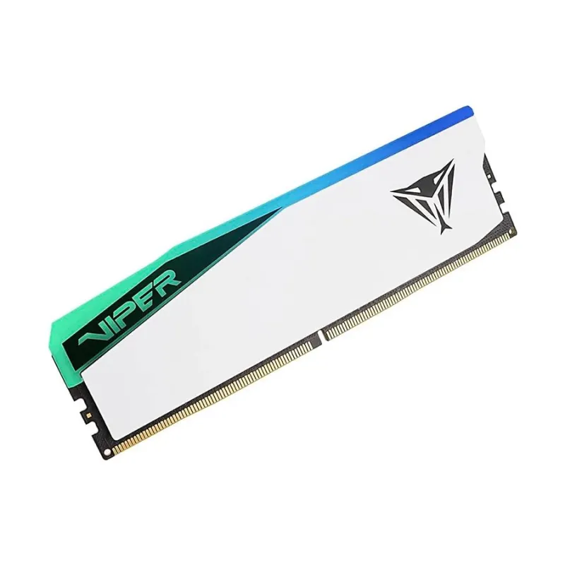 Patriot Viper Elite 5 RGB 16GB DDR5 4800MHz CL40 Desktop RAM White