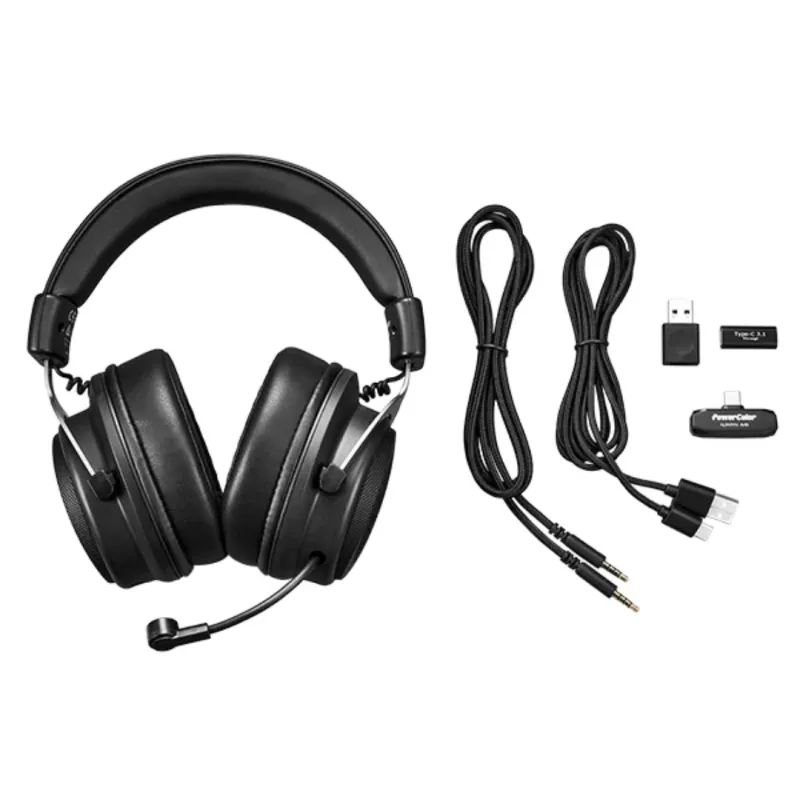 PowerColor ALPHYN AH10 DTS:X 7.1 Surround Sound Wireless Gaming Headset