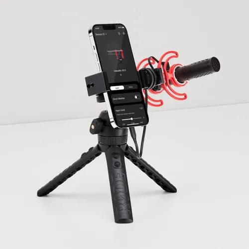 RODE VideoMic GO II Ultracompact Analog/USB Camera-Mount Shotgun Microphone