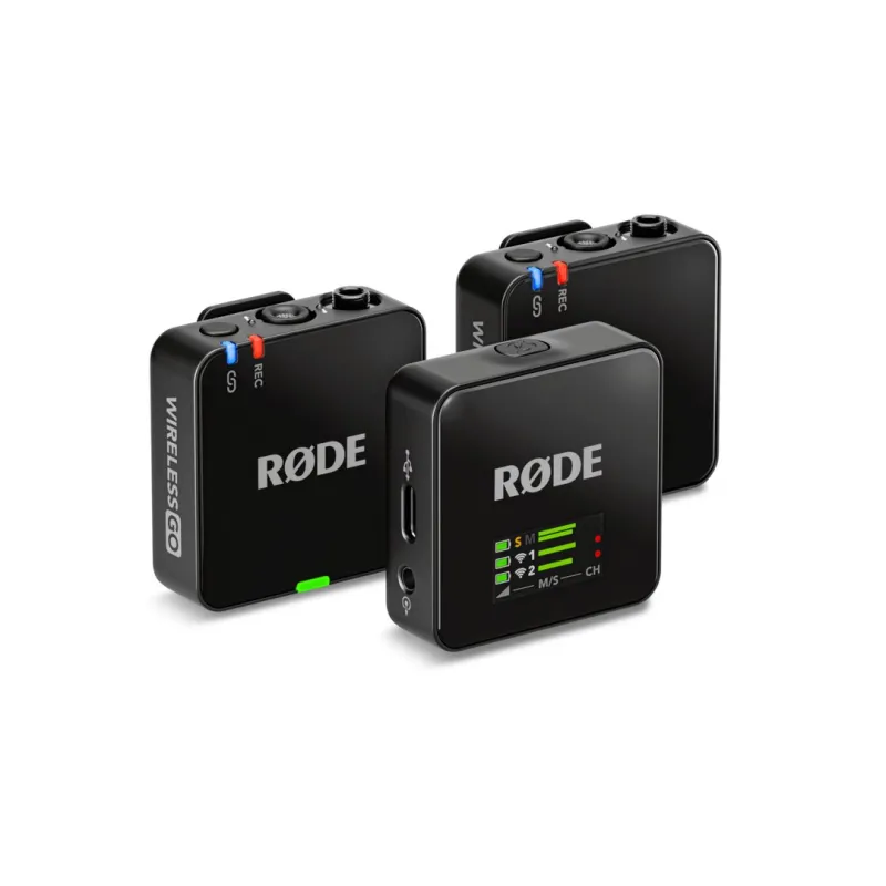 Rode Wireless GO (Gen 3) 2-Person Wireless Microphone System