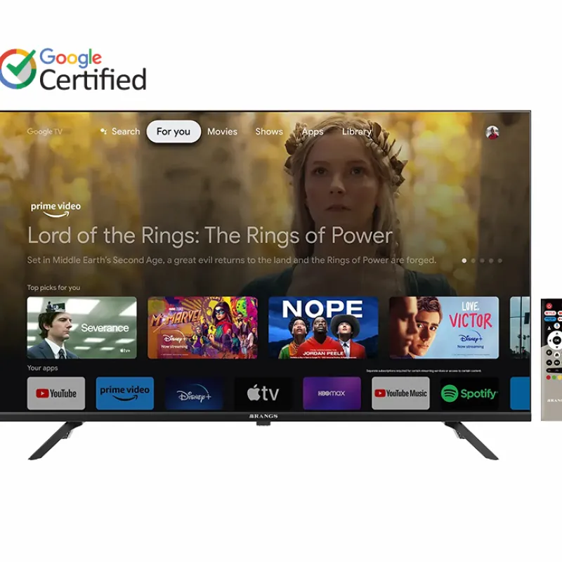 Rangs RG43ZX 43" 4K Android Google TV Rangs RG43ZX 43" 4K Android Google TV