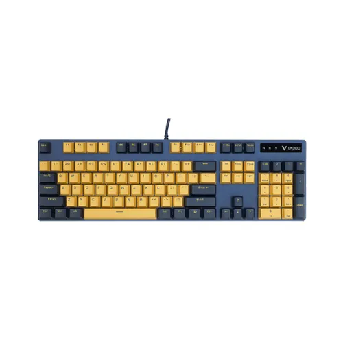 Rapoo V500PRO Backlit Wired Yellow-Blue Mechanical Gaming Keyboard