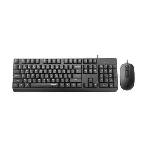 Rapoo X130 PRO Wired Keyboard And Mouse Combo