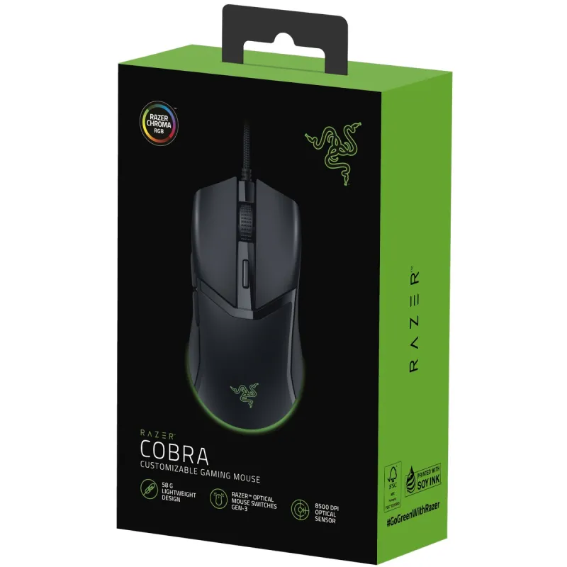 Razer Cobra Lightweight RGB Gaming Mouse